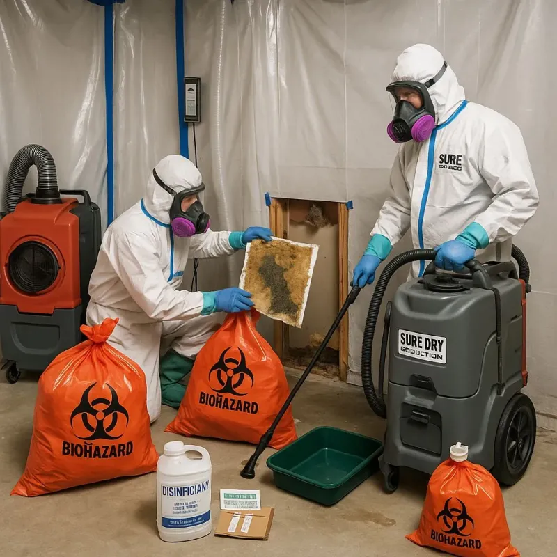 Contaminated Water Handling Protocols process in Dooms, VA