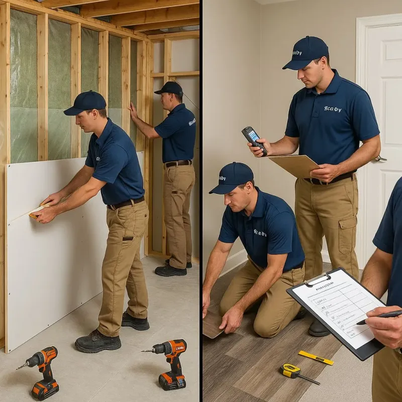 Repairs and Reconstruction process in Dooms, VA