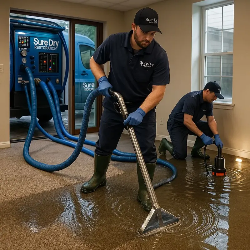 Water Extraction and Removal process in Dooms, VA